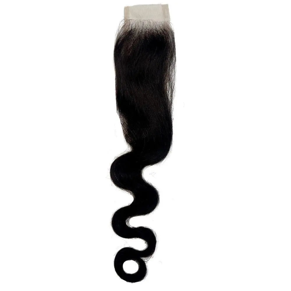Brazilian Body Wave 2x6 HD Closure HookedOnBundles Virgin Hair